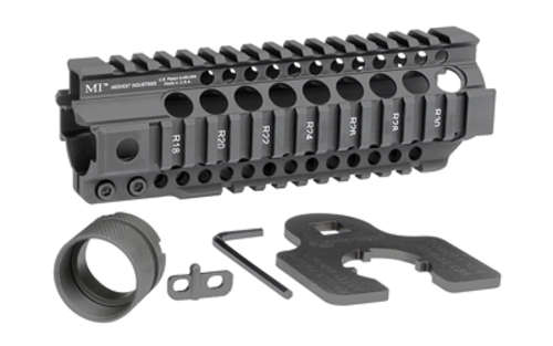 Grips Pads Stocks Midwest Industries MIDWEST COMBAT QUAD RAIL 7.25" • Model: 